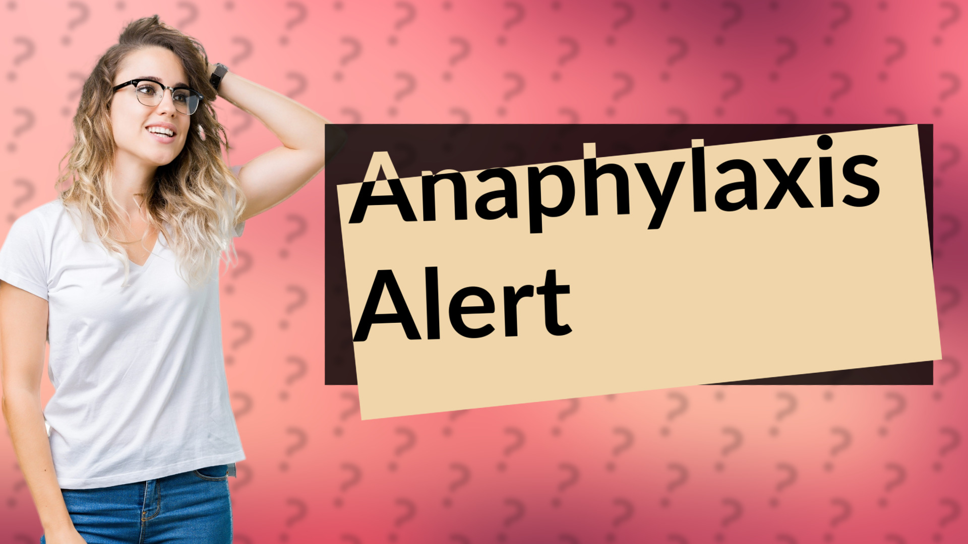 Anaphylaxis Alert