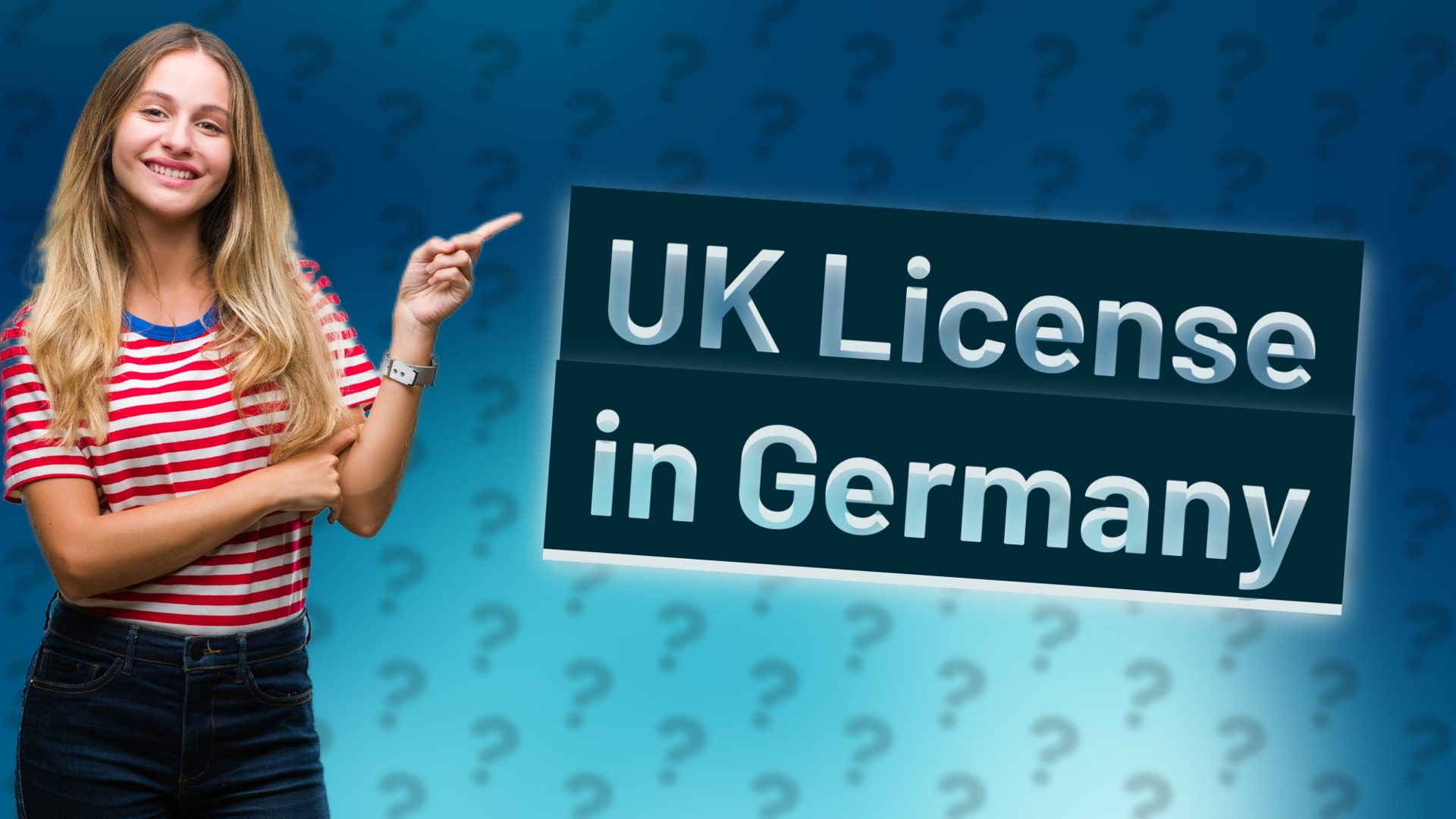 UK License in Germany