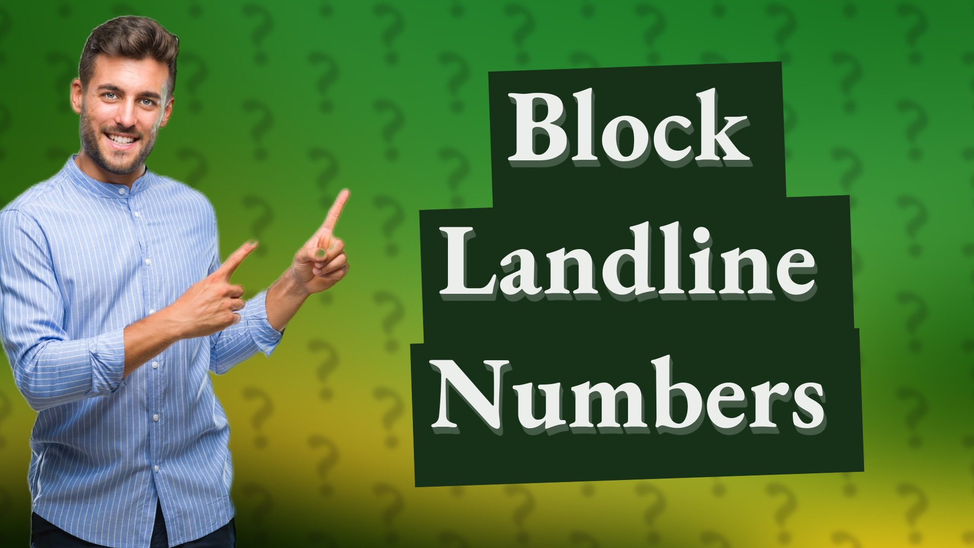 Block Landline Numbers