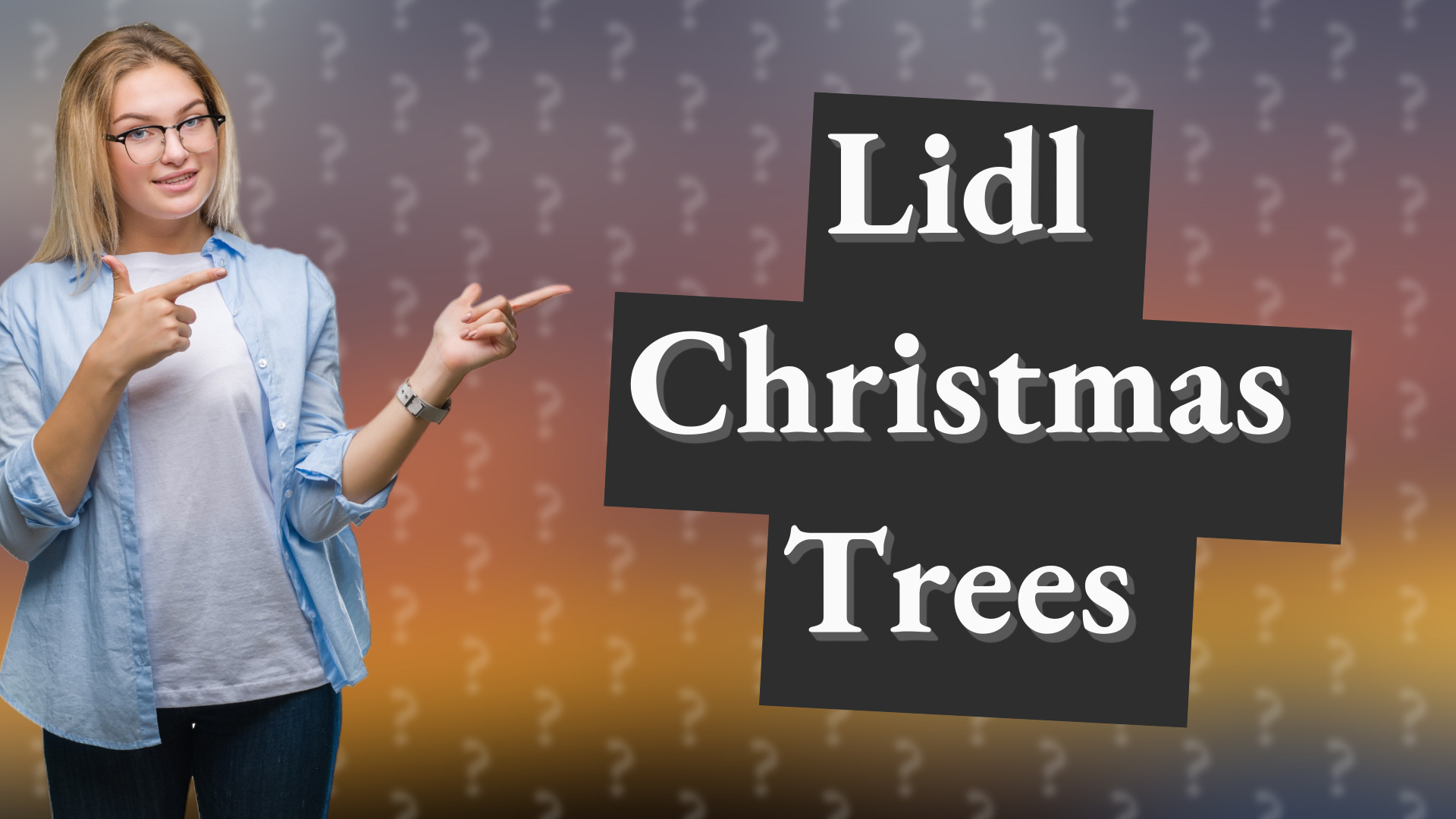Lidl Christmas Trees