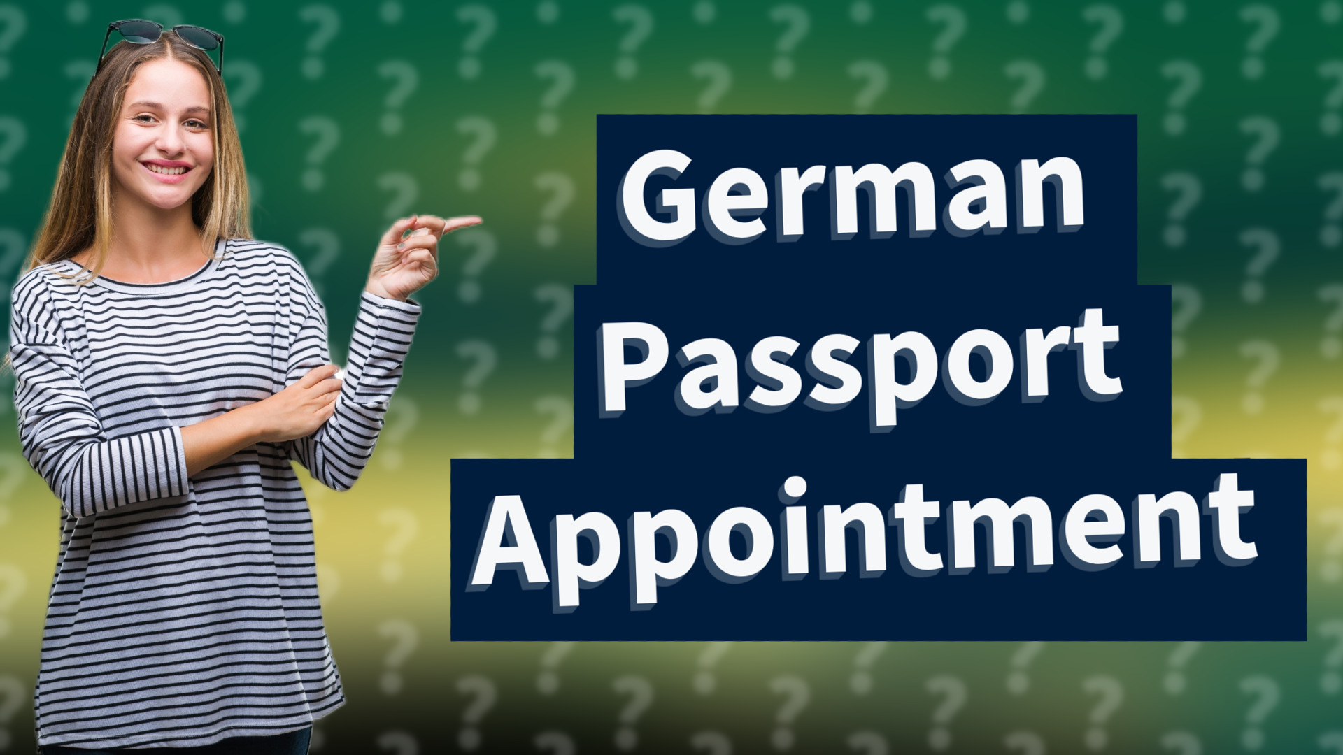 German Passport Appointment