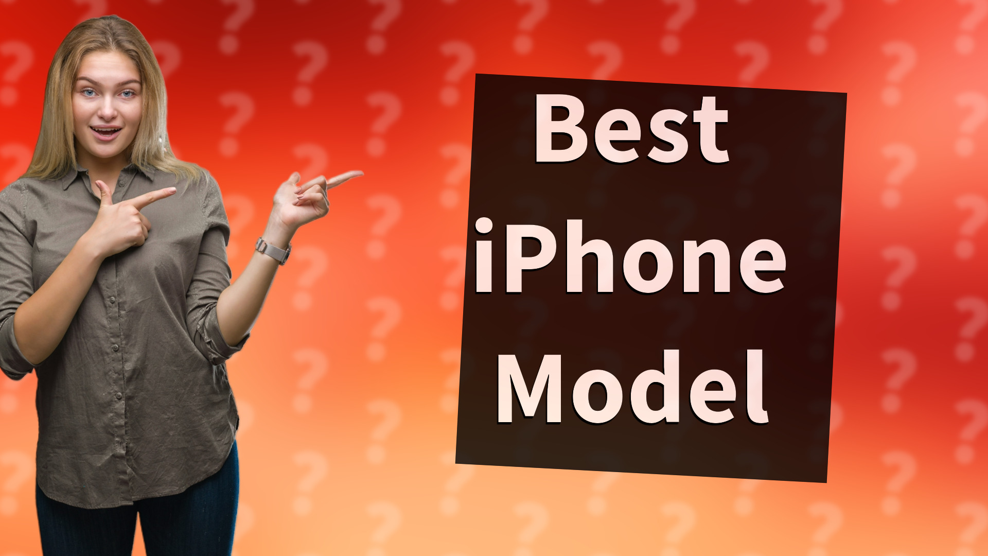 Best iPhone Model
