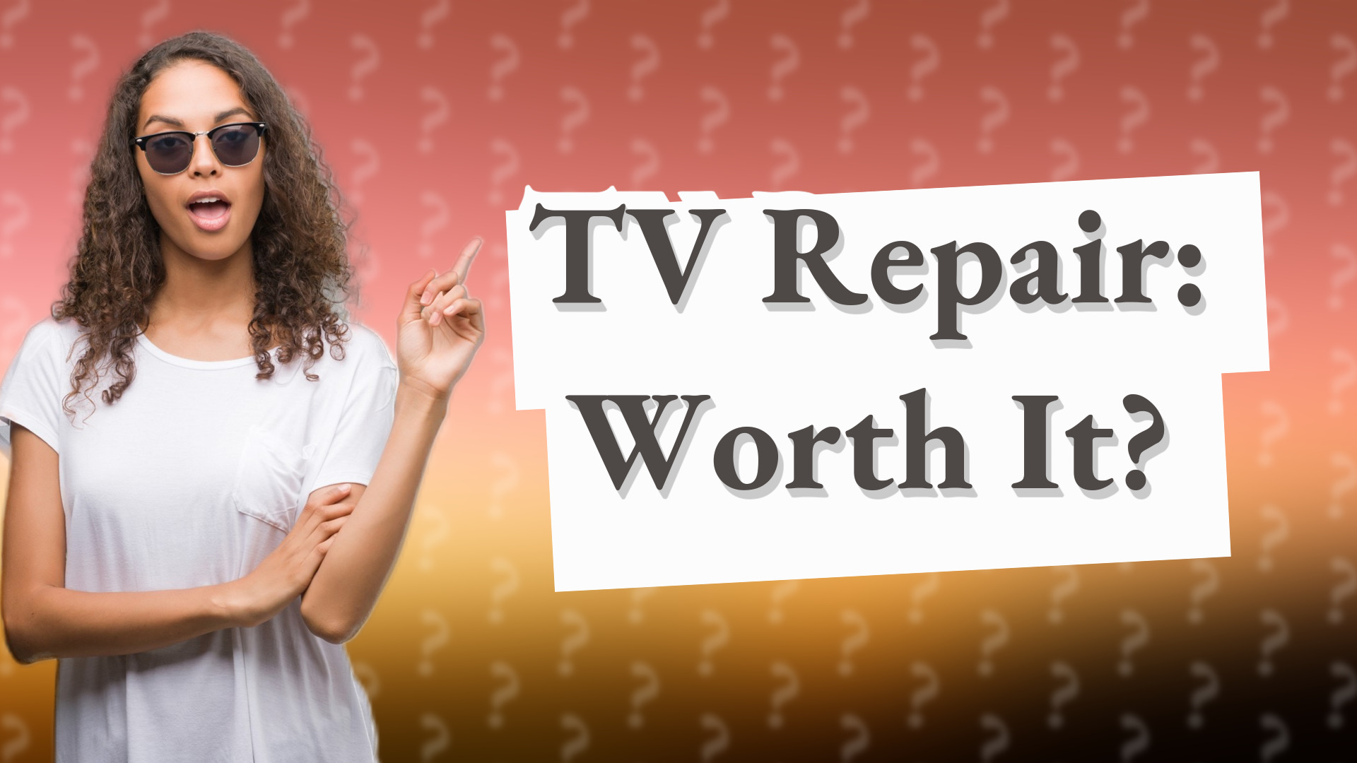 TV Repair: Worth It?