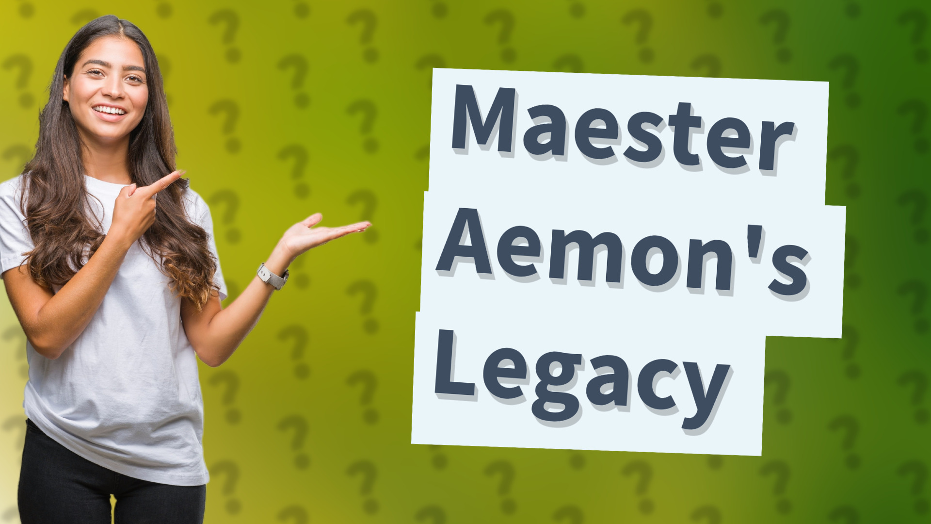 Maester Aemon's Legacy