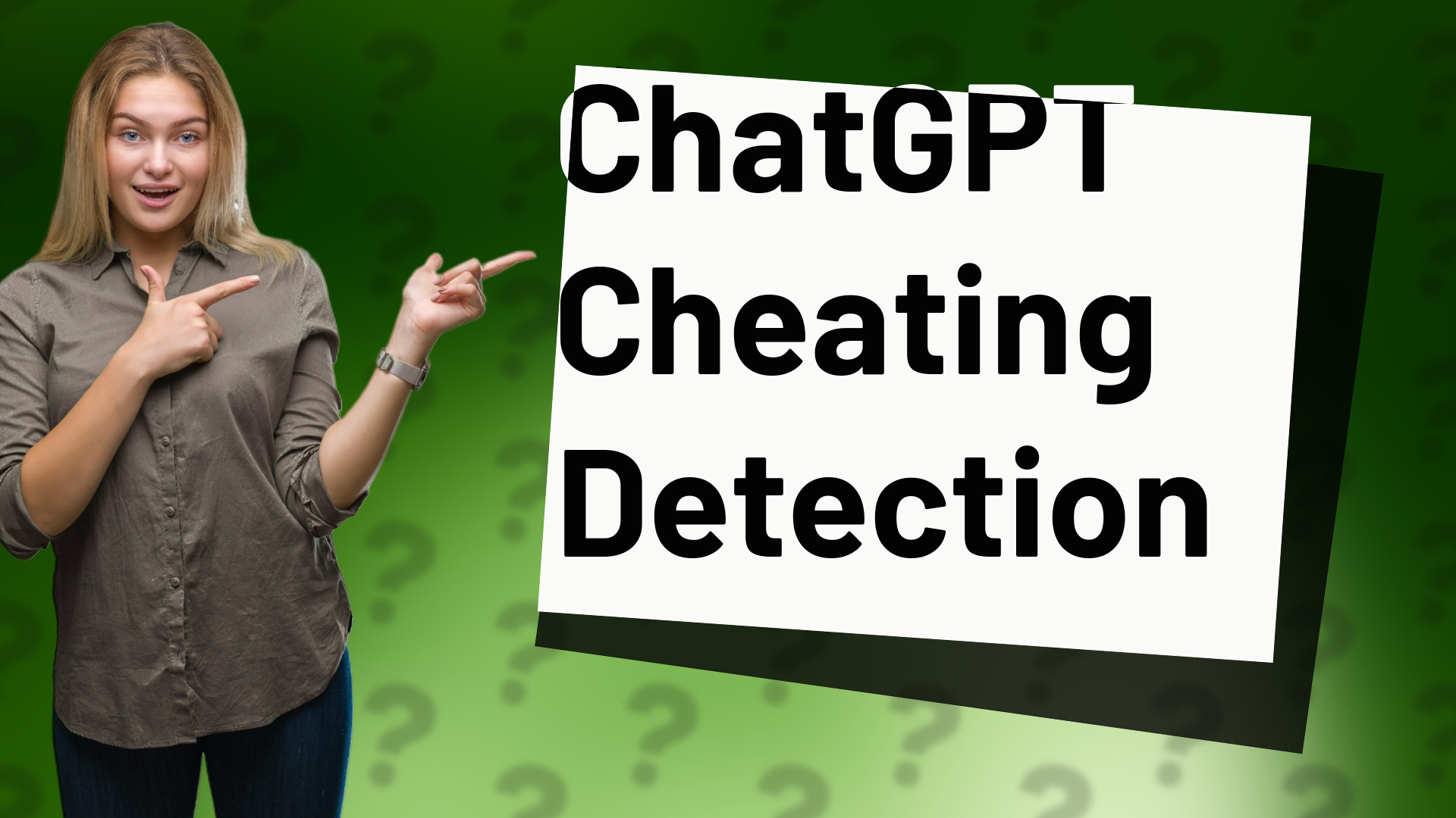 ChatGPT Cheating Detection