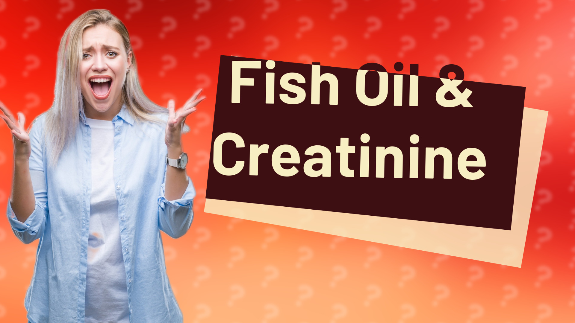 Fish Oil & Creatinine