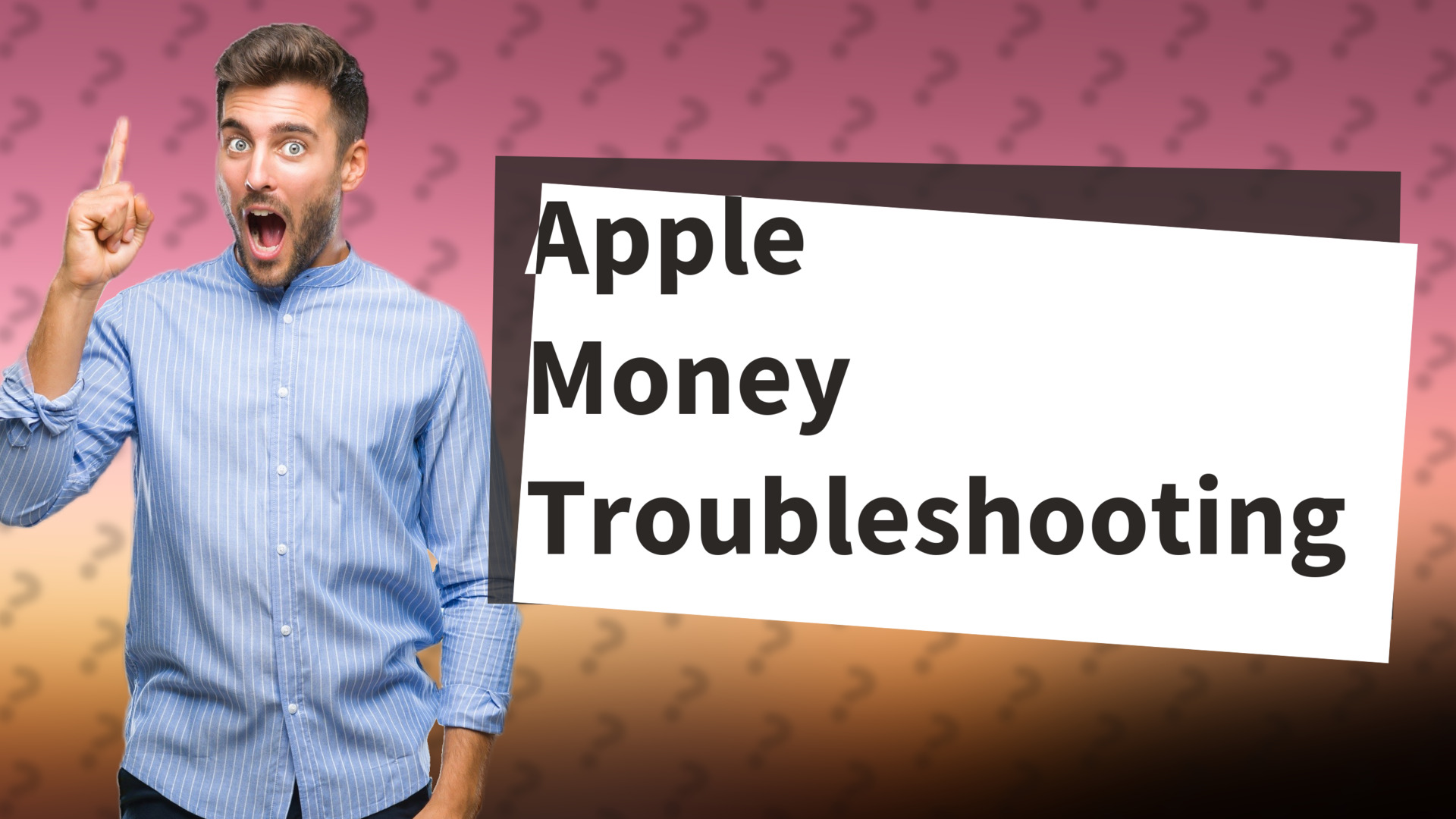 Apple Money Troubleshooting