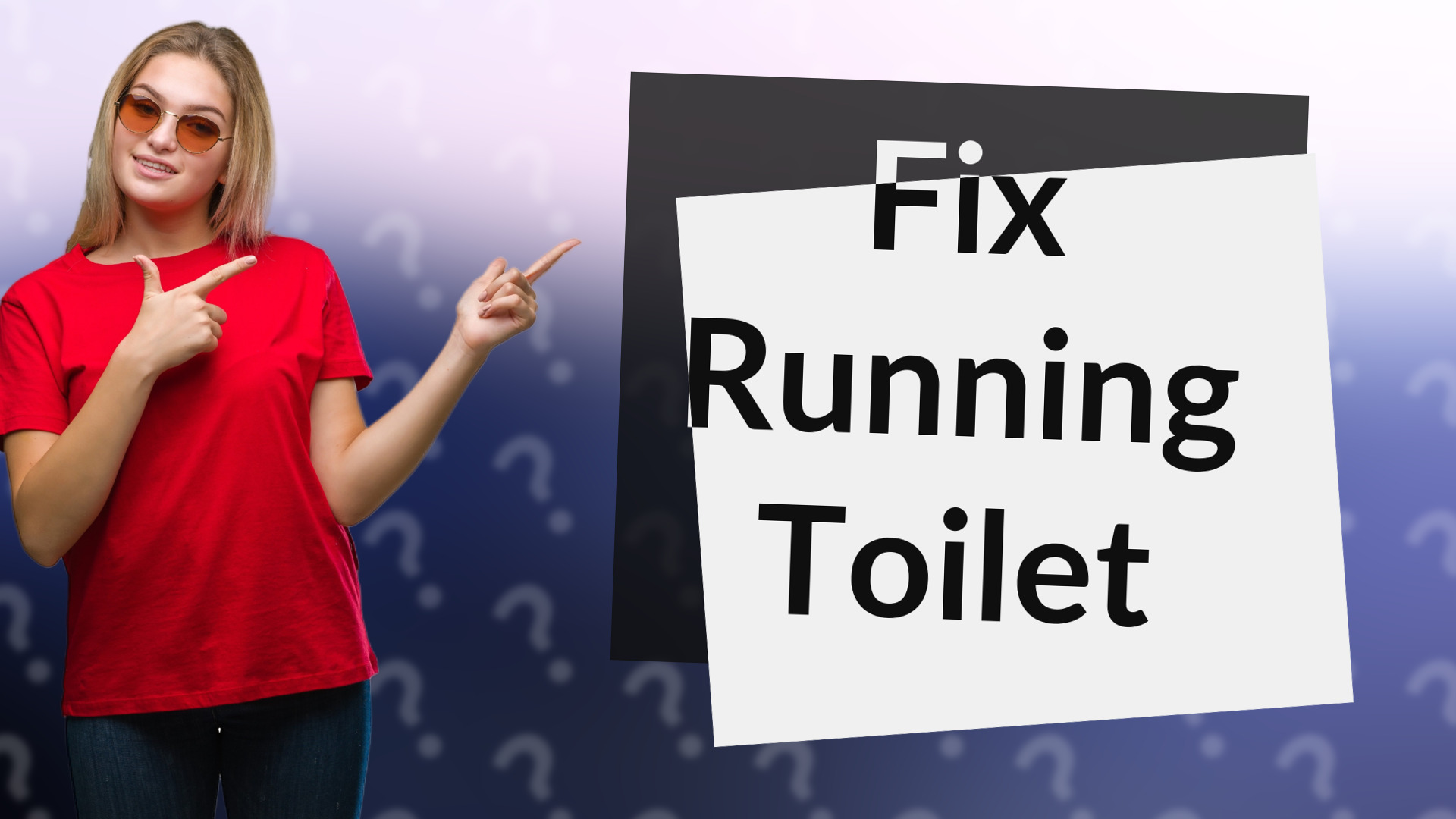 Fix Running Toilet