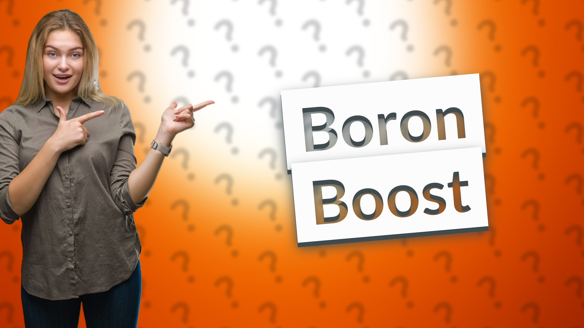 Boron Boost