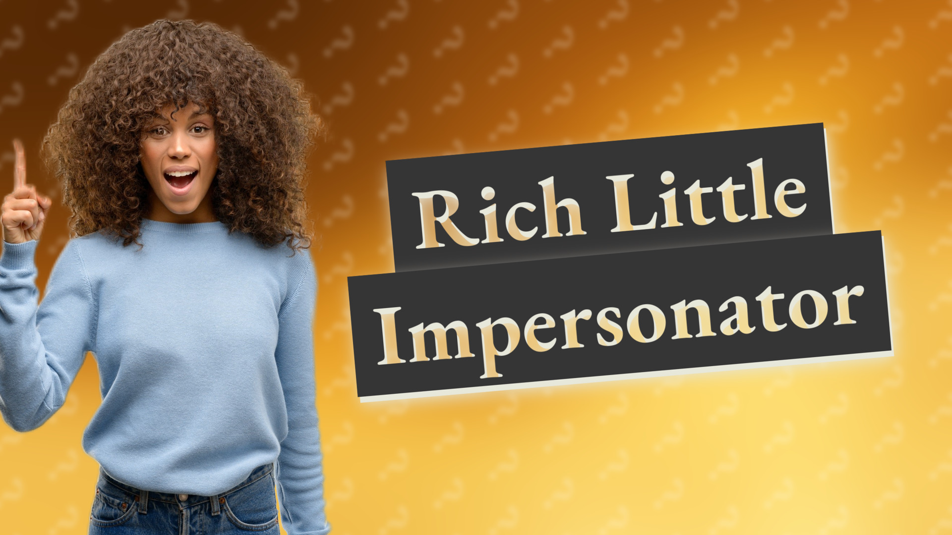 Rich Little Impersonator