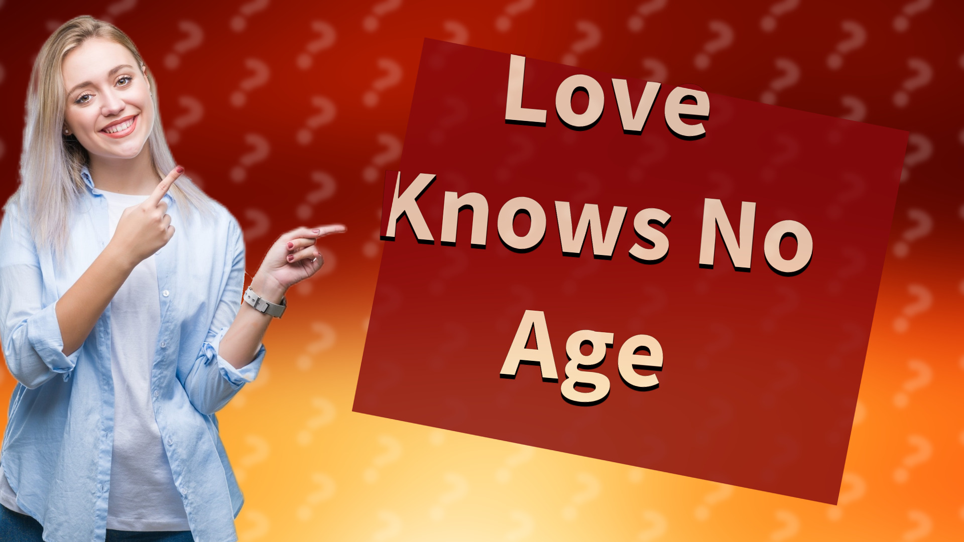 Love Knows No Age