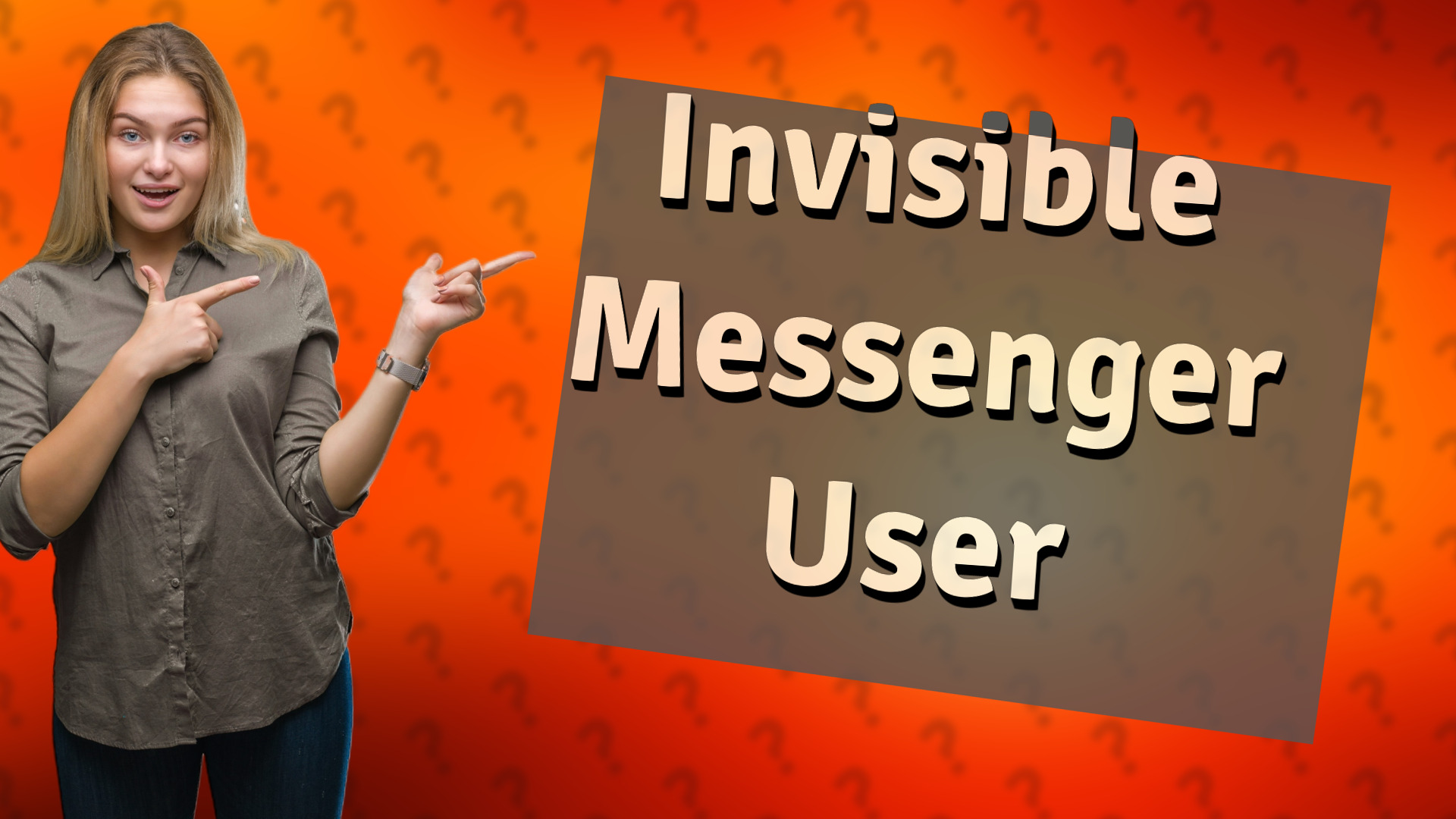 Invisible Messenger User