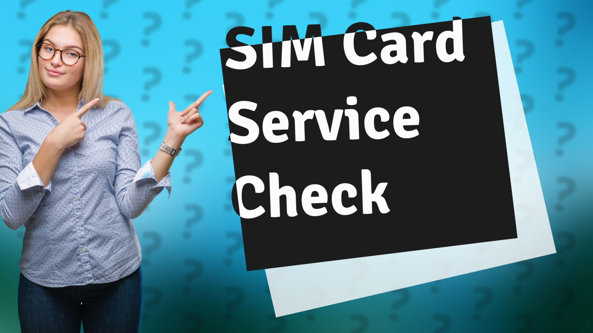 SIM Card Service Check