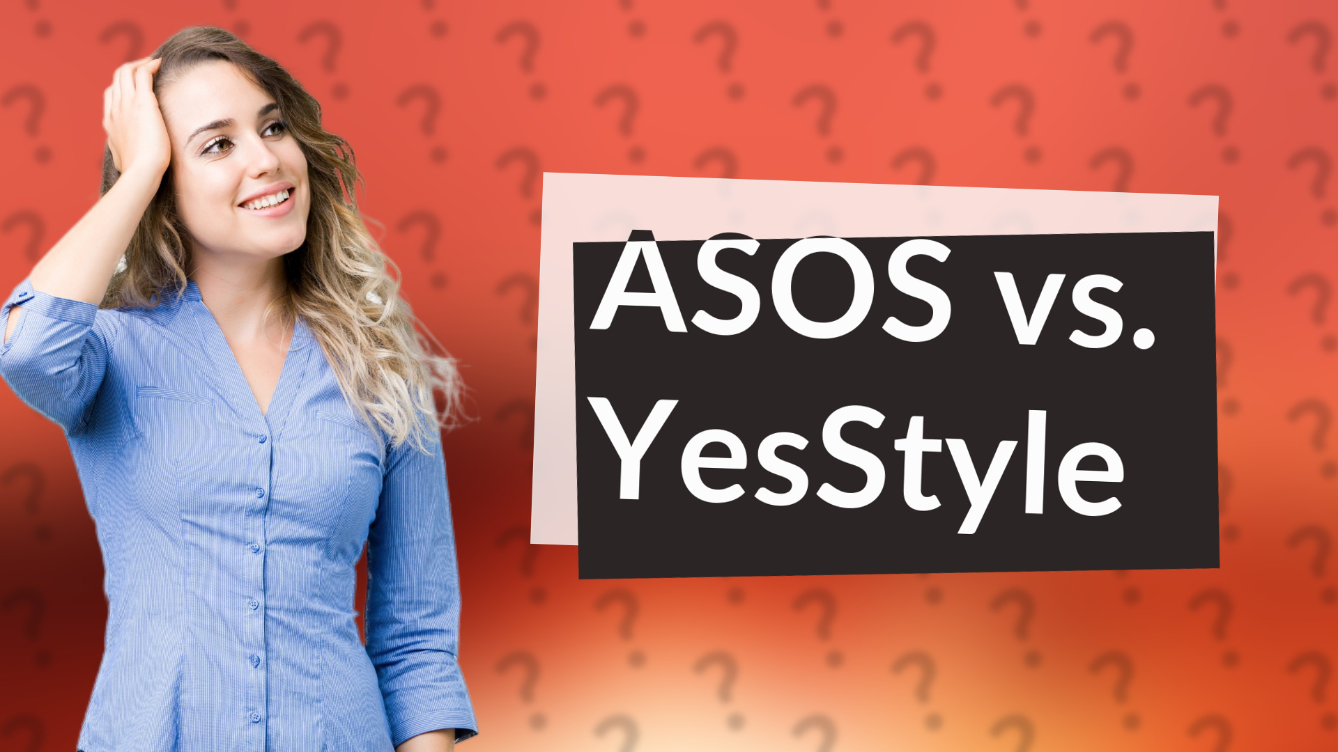 ASOS vs. YesStyle