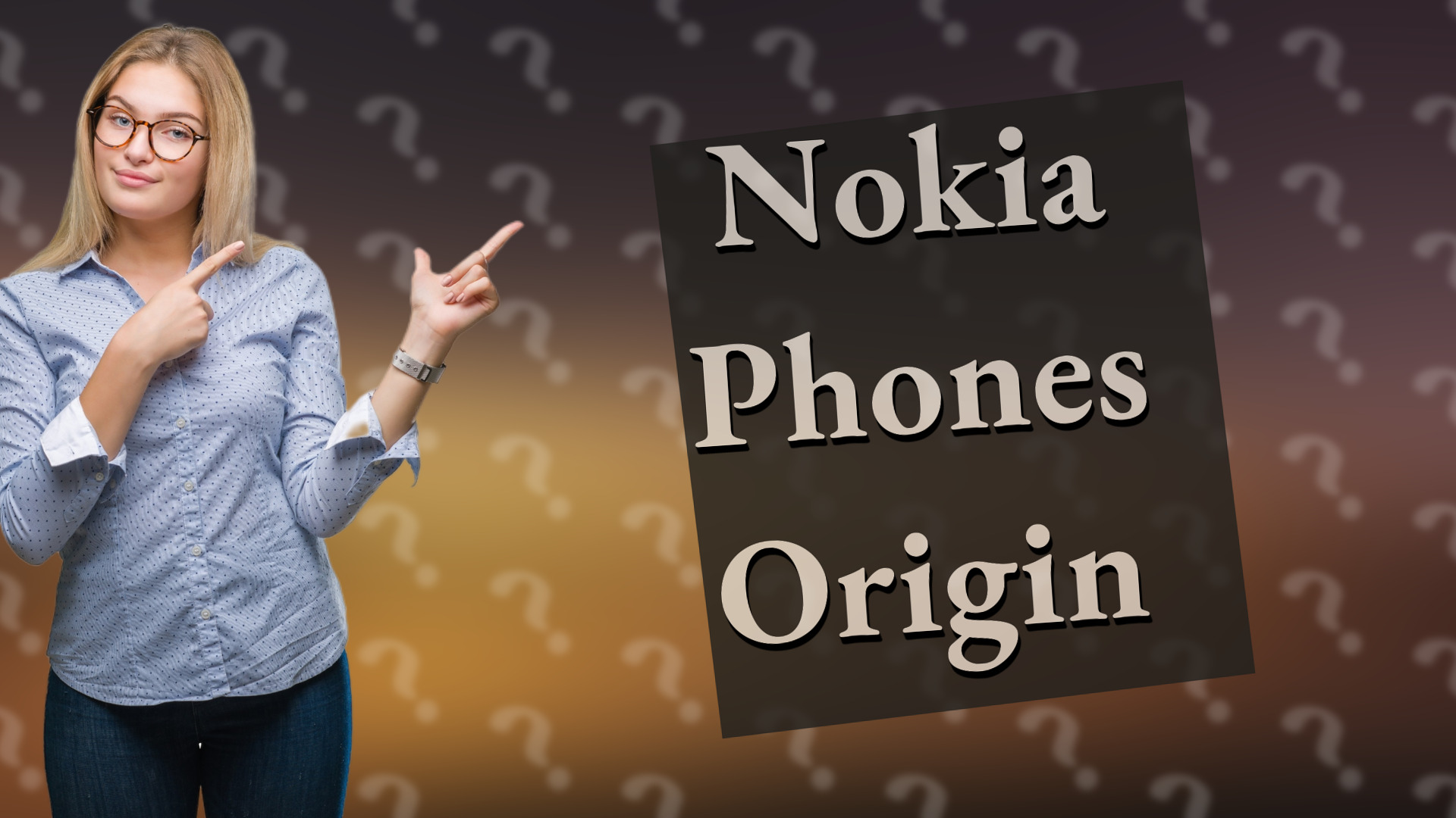 Nokia Phones Origin