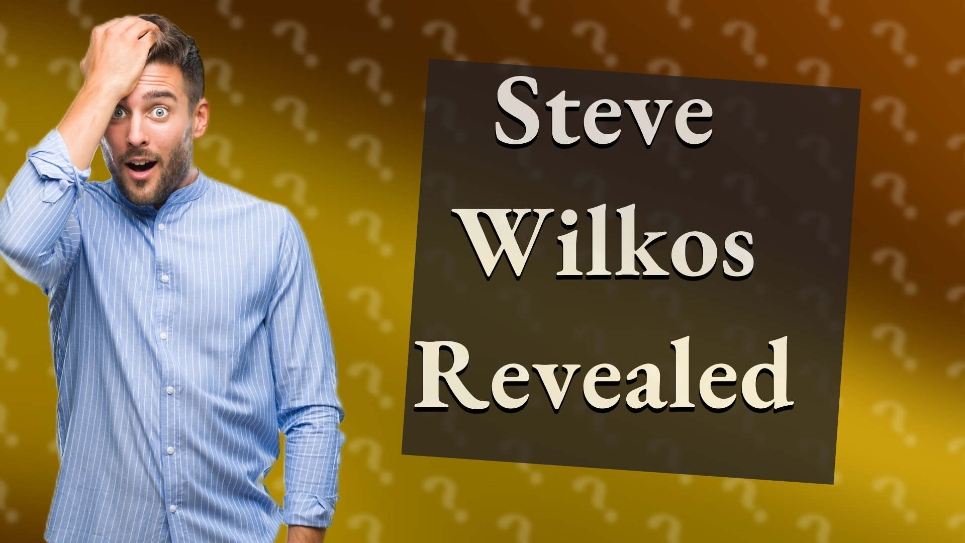 Steve Wilkos Revealed
