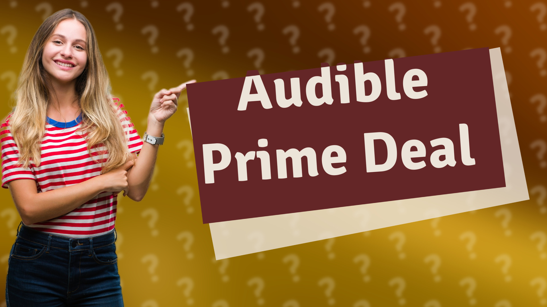 Audible Prime Deal