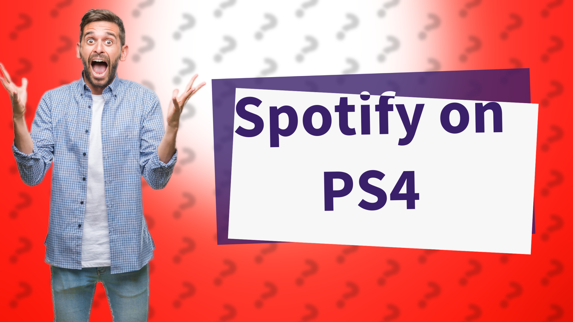 Spotify on PS4