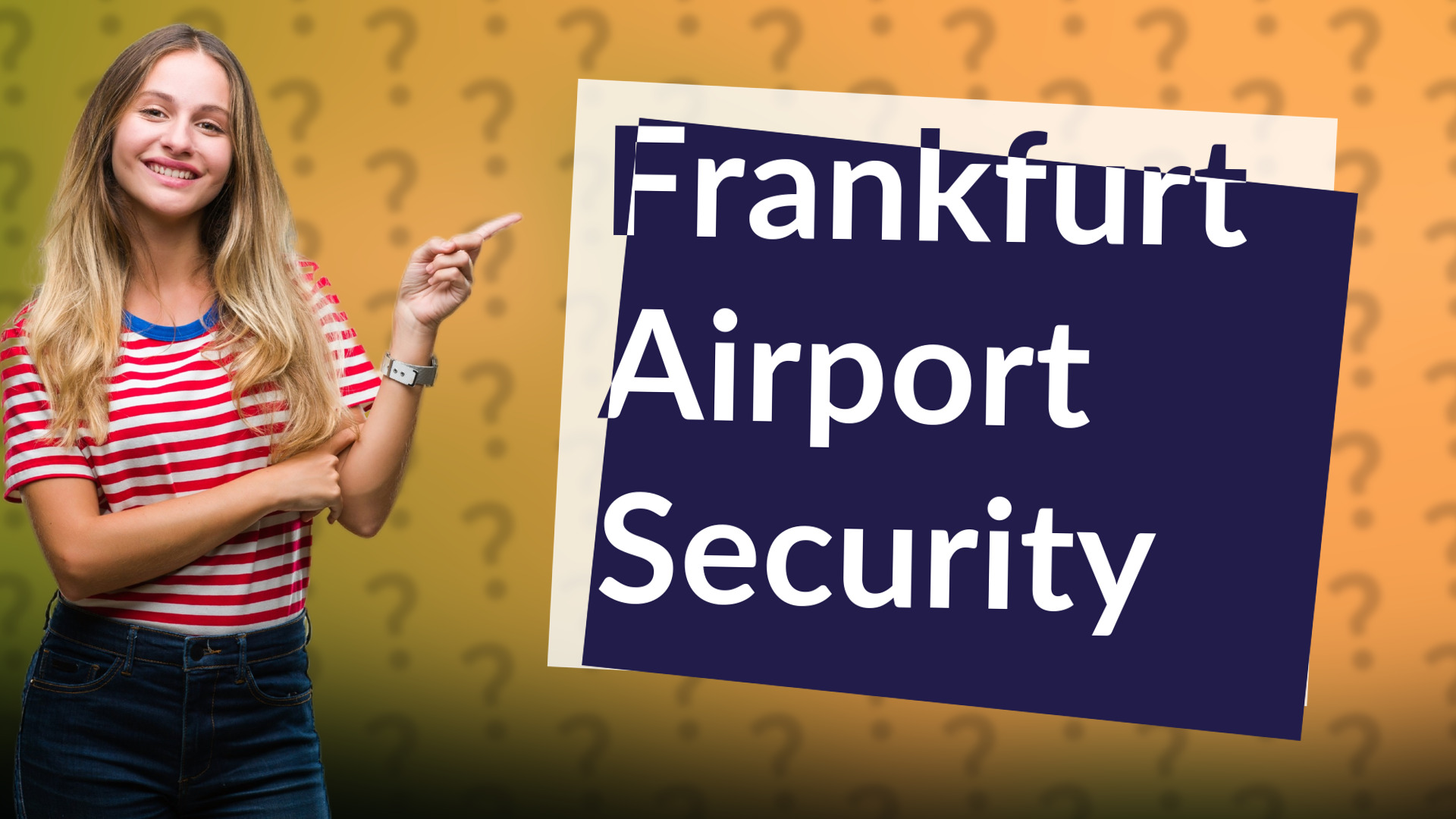 Frankfurt Airport Security