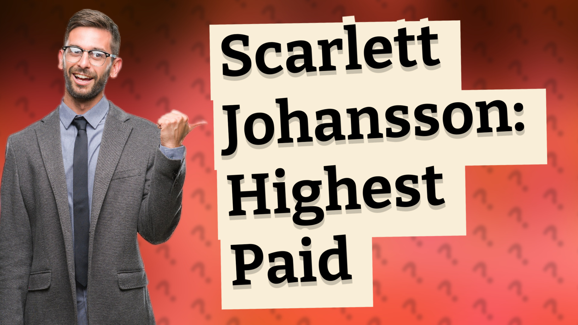 Scarlett Johansson: Highest Paid