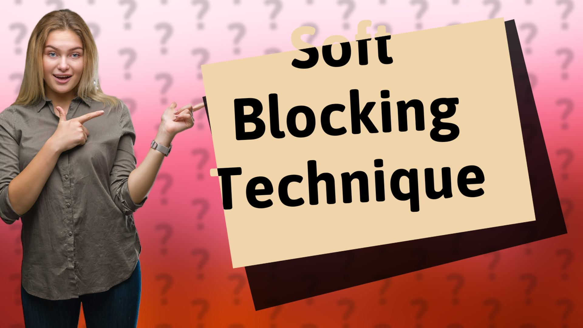 Soft Blocking Technique