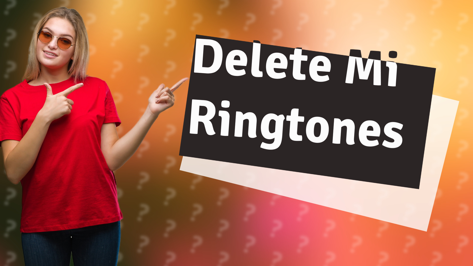 Delete Mi Ringtones