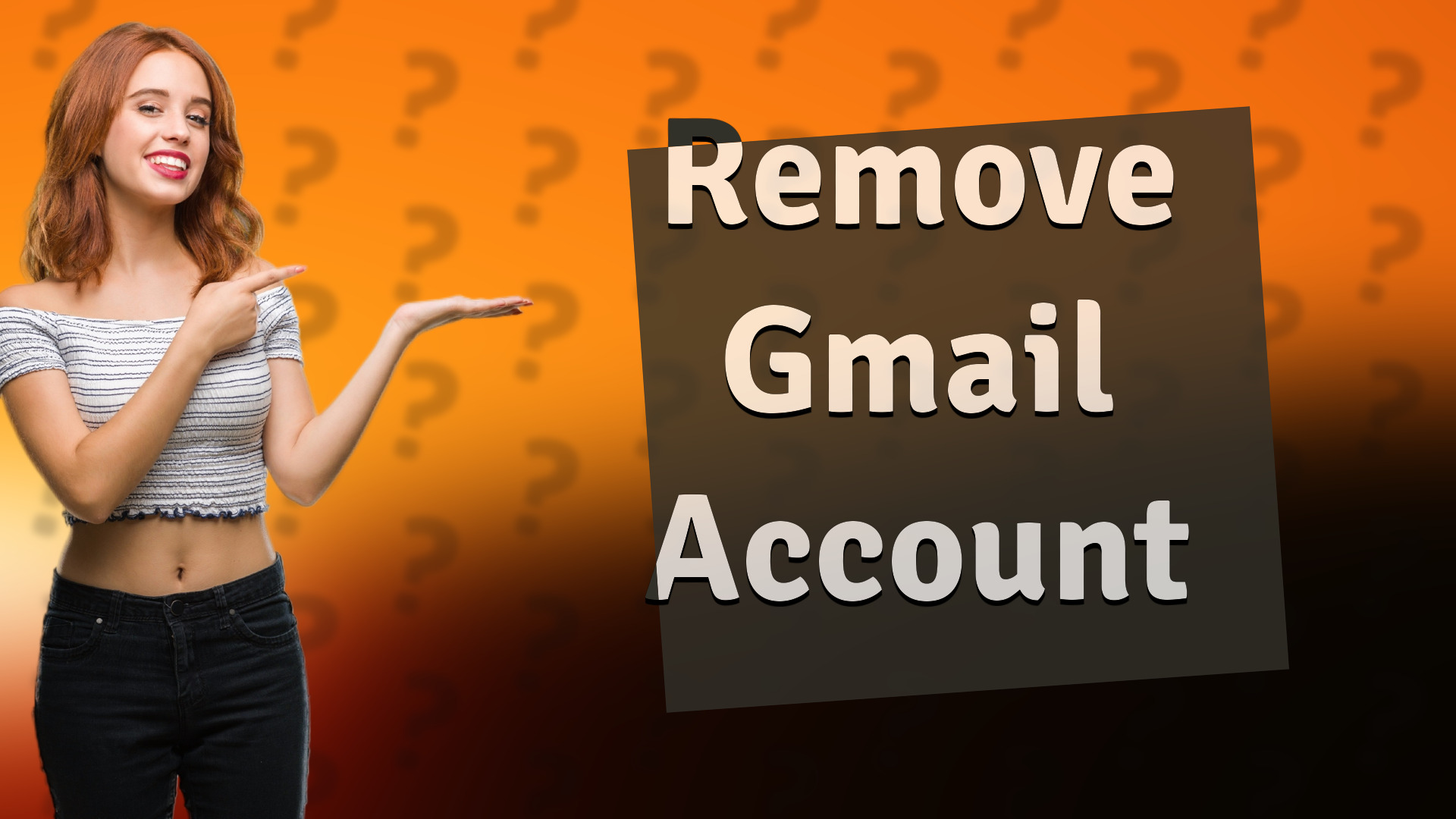 Remove Gmail Account