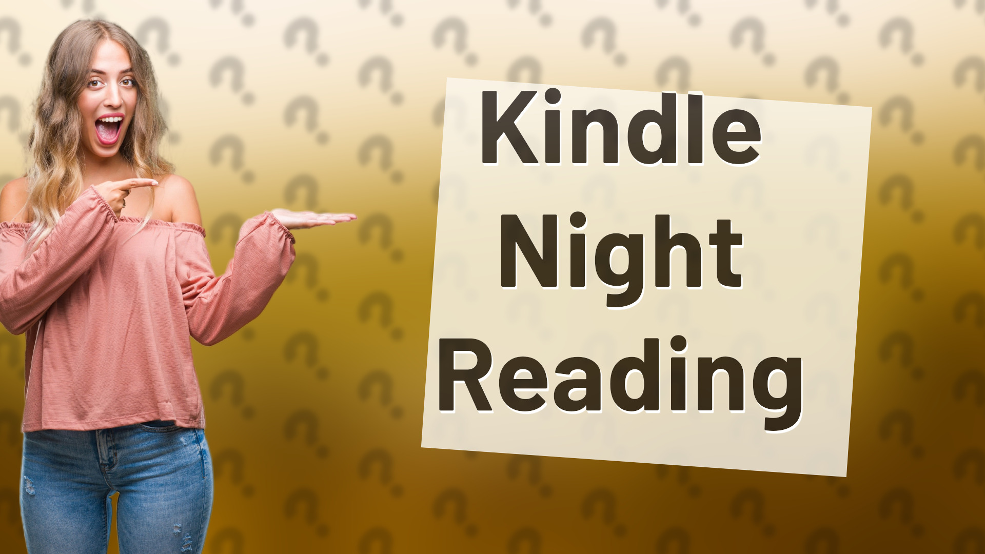 Kindle Night Reading