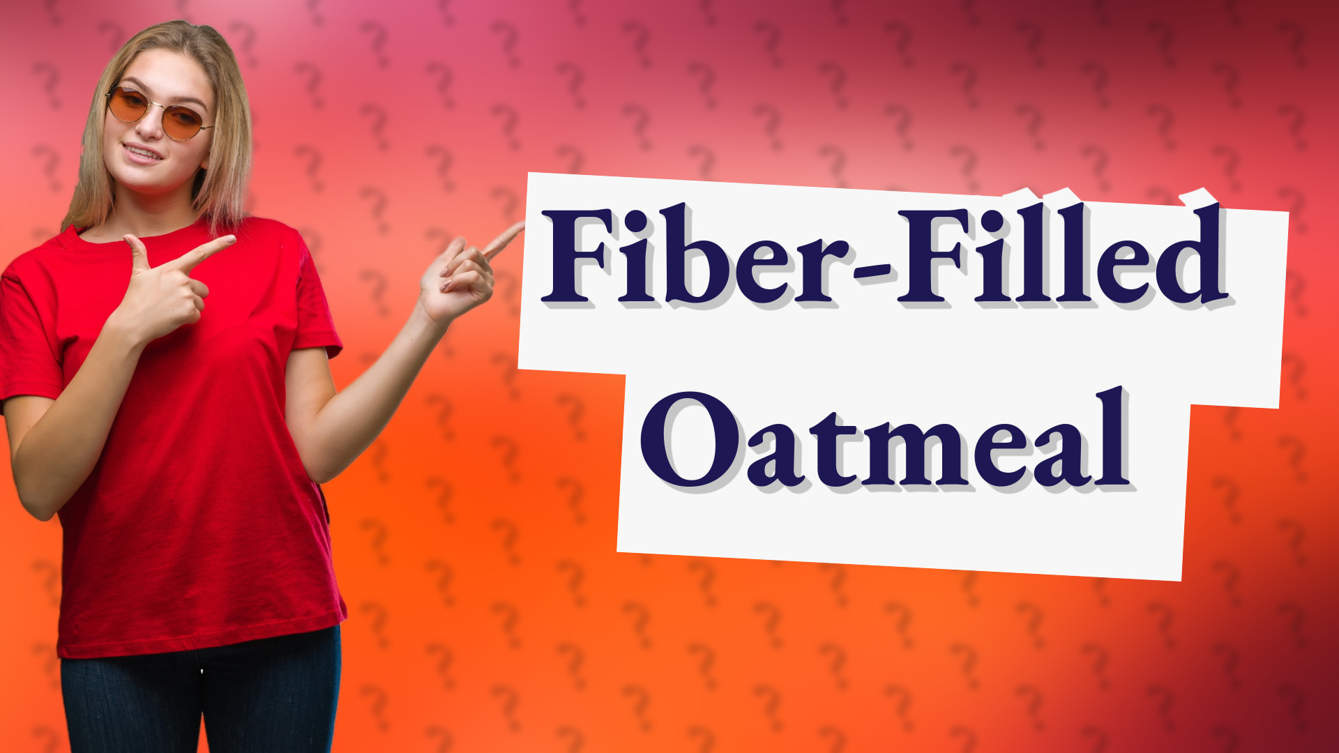 Fiber-Filled Oatmeal