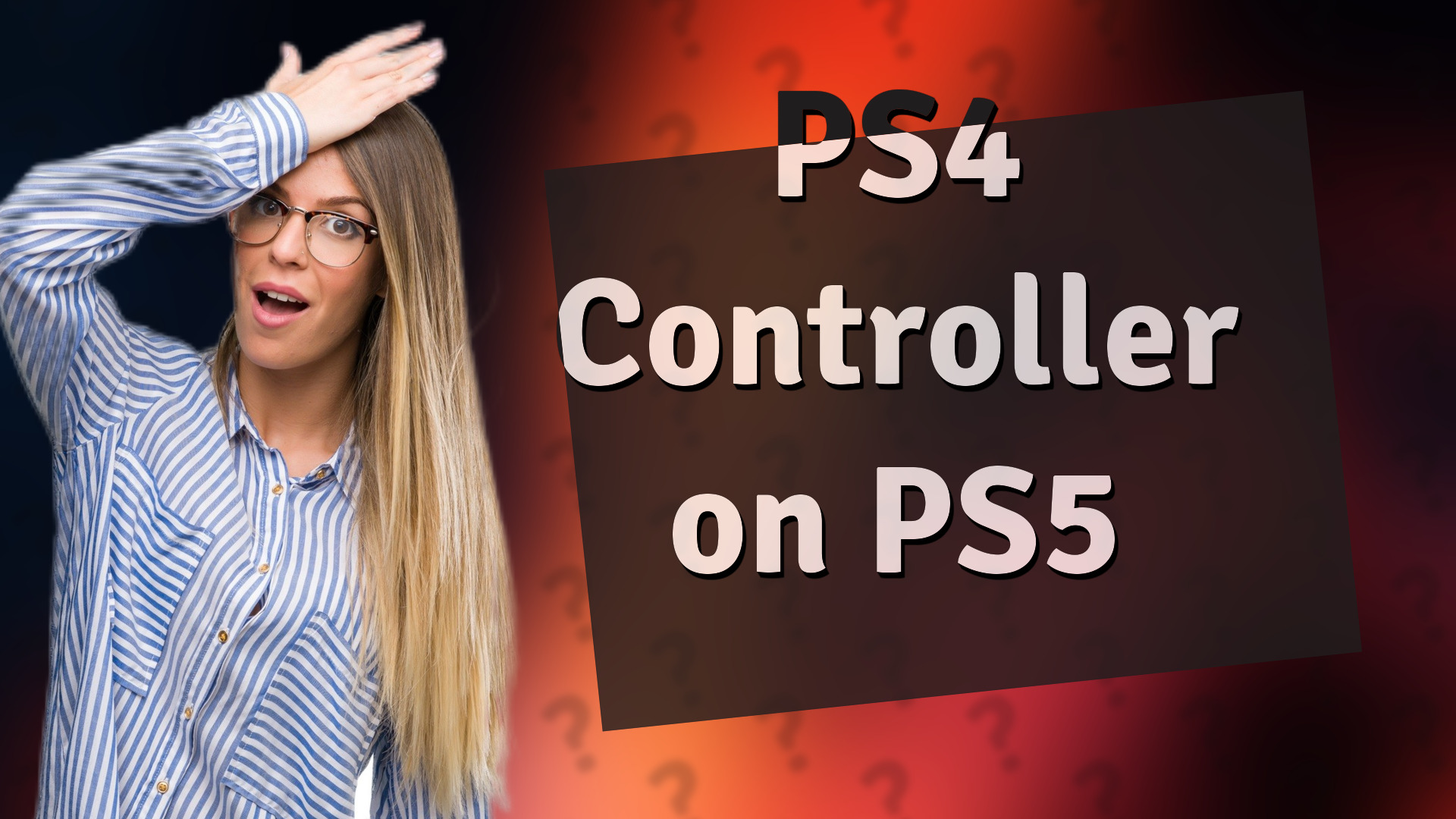 PS4 Controller on PS5
