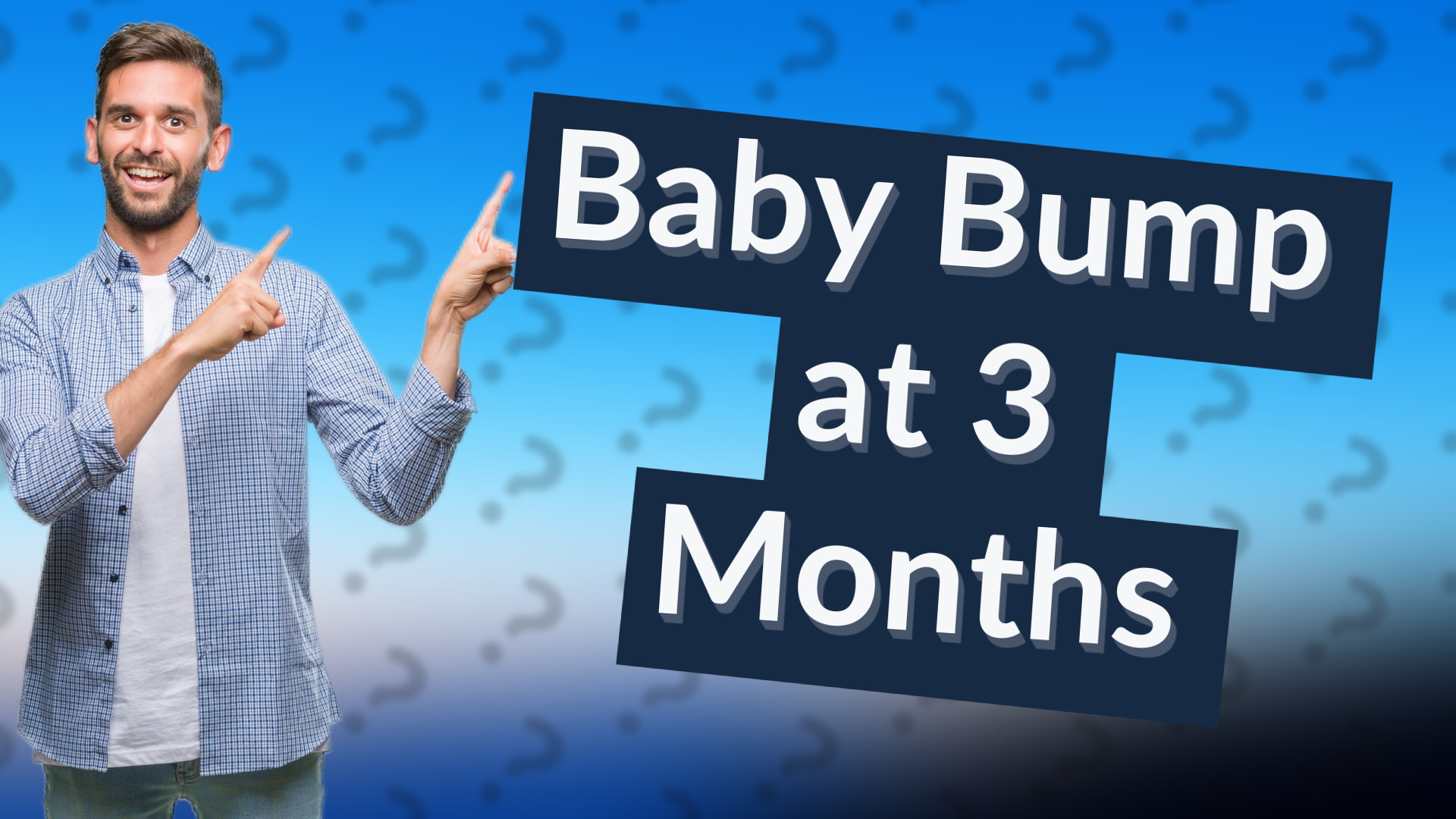 Baby Bump at 3 Months
