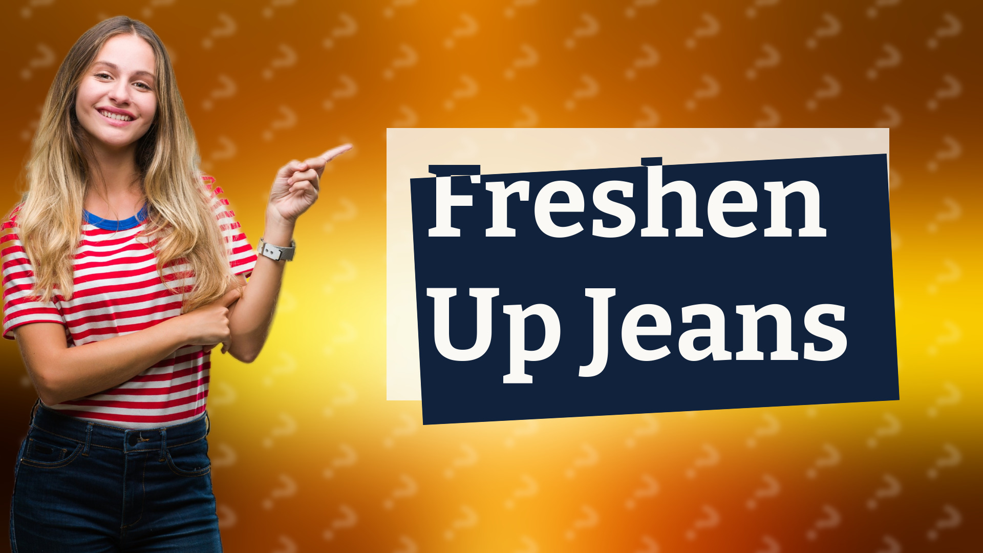 Freshen Up Jeans