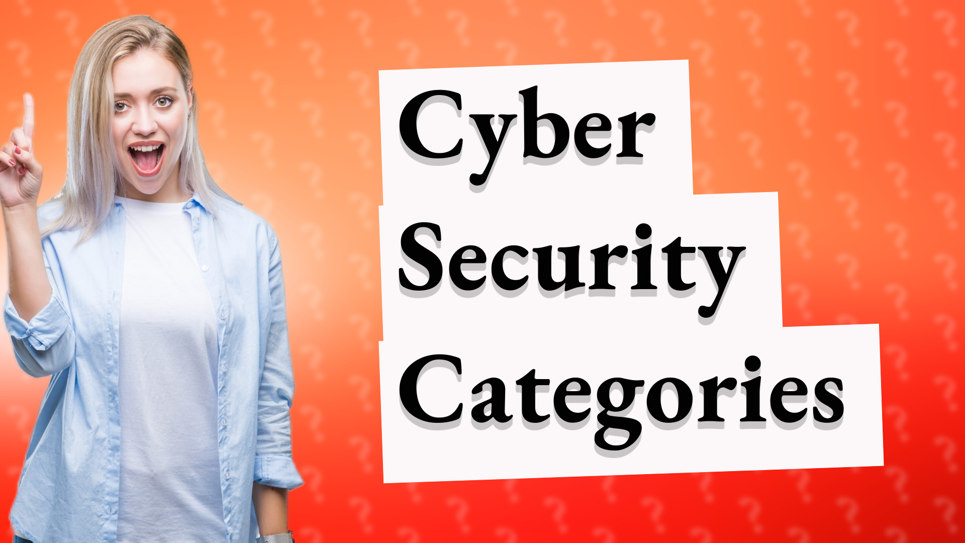 Cyber Security Categories