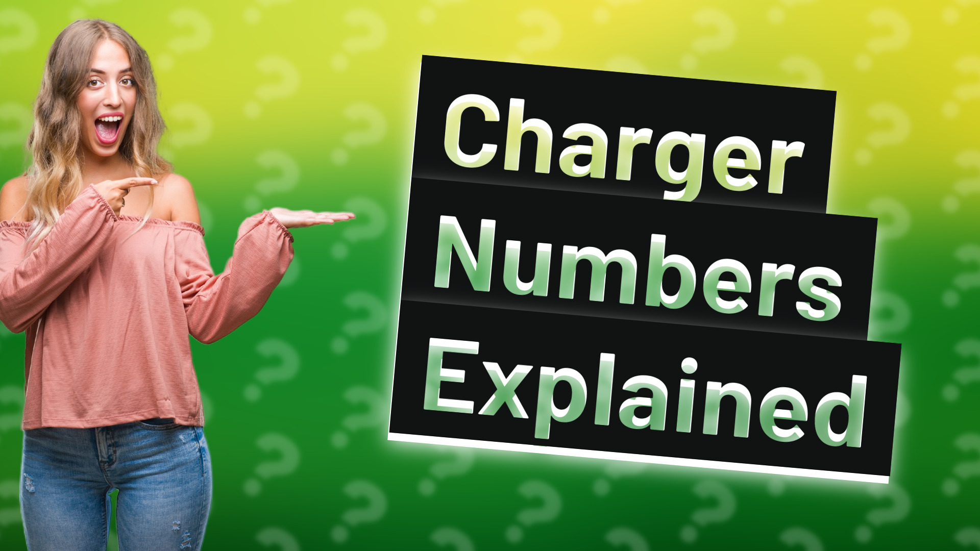 Charger Numbers Explained