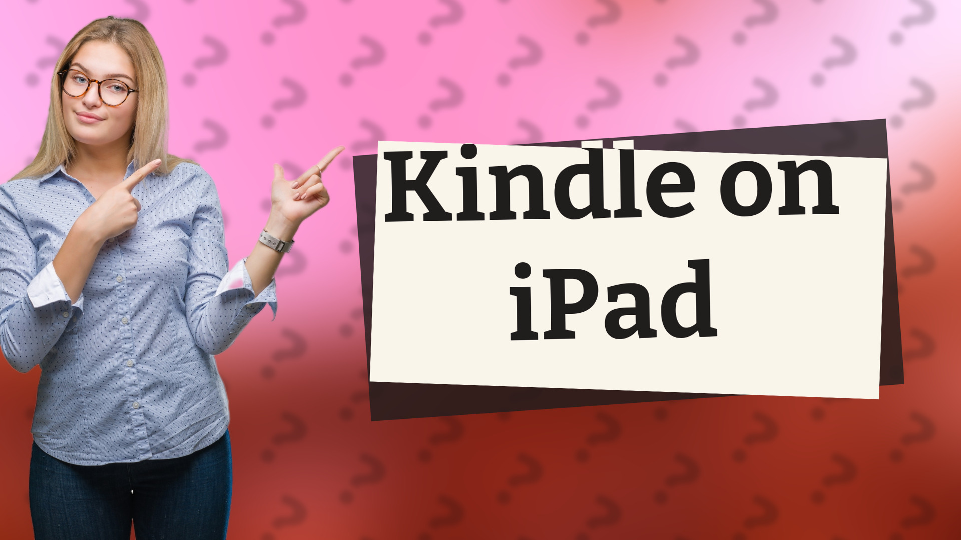 Kindle on iPad