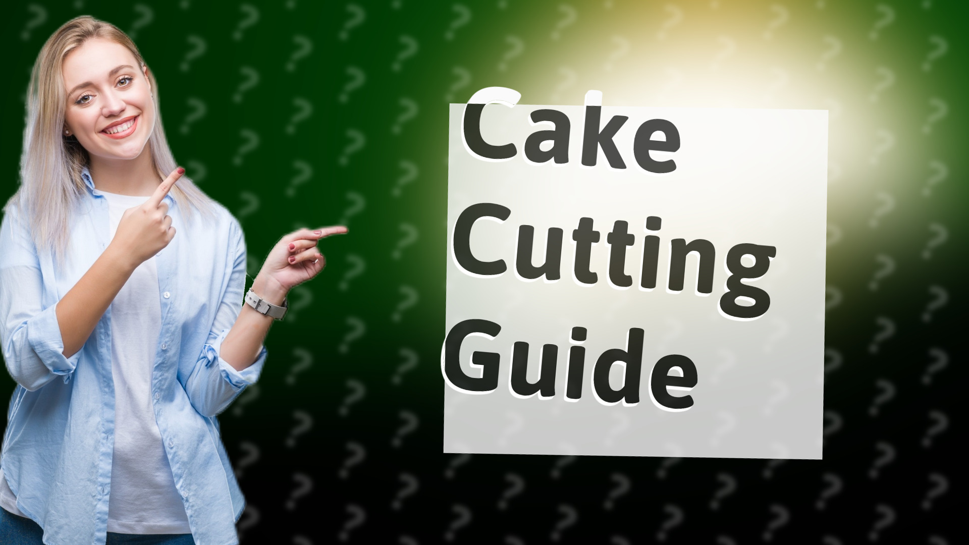 Cake Cutting Guide