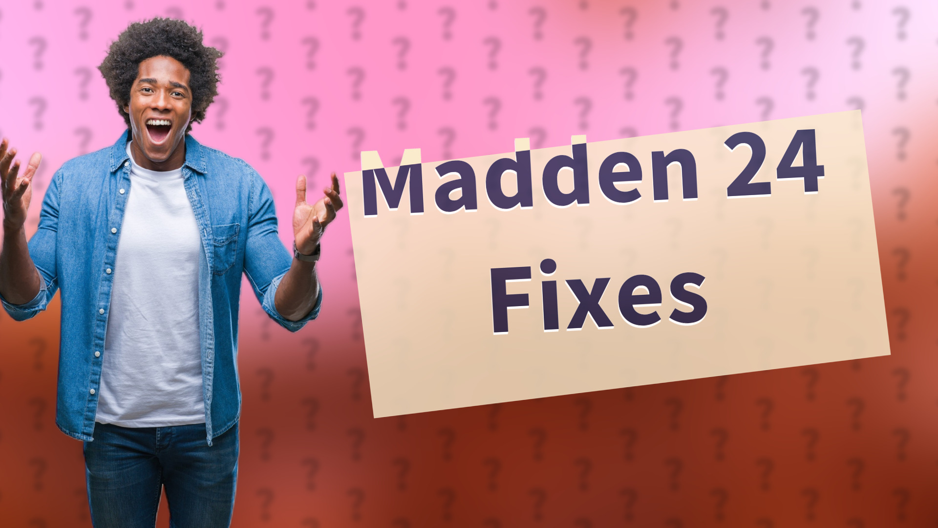 Madden 24 Fixes