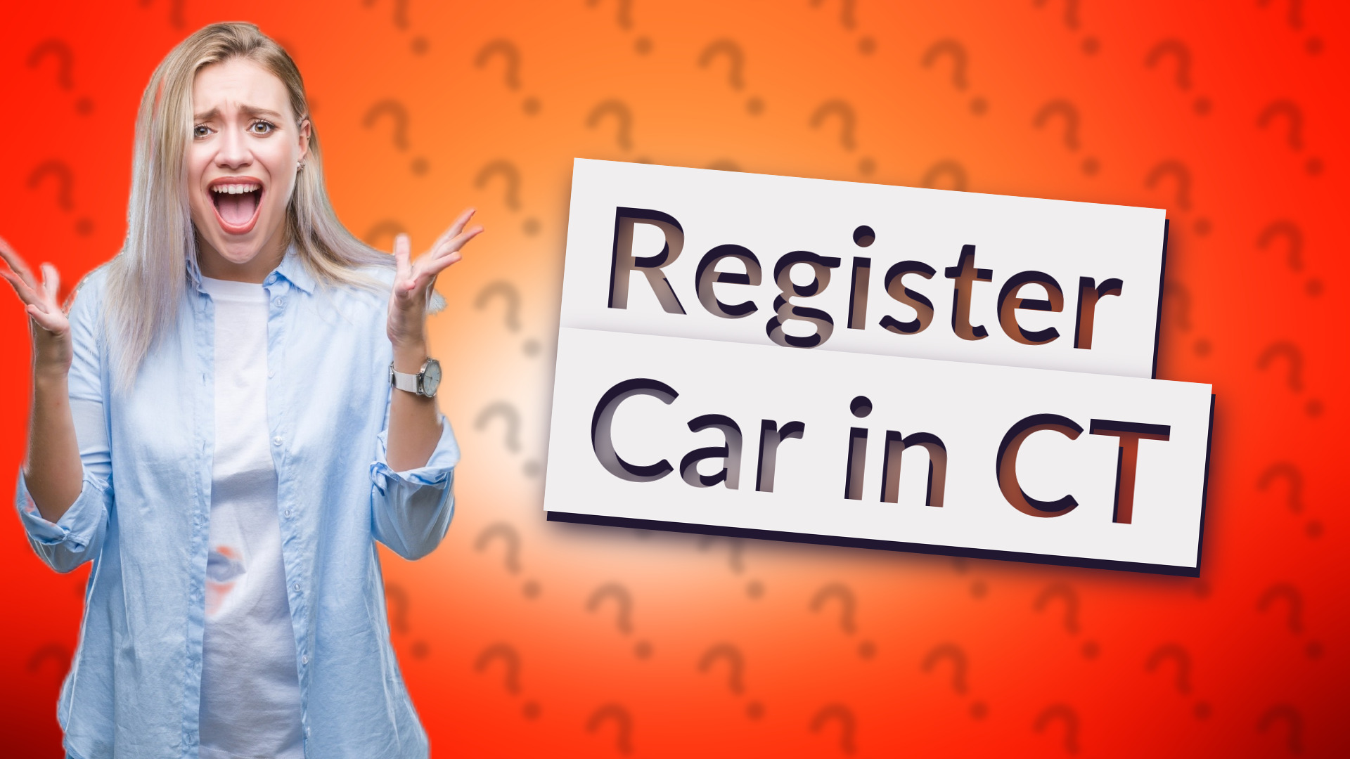 Register Car in CT
