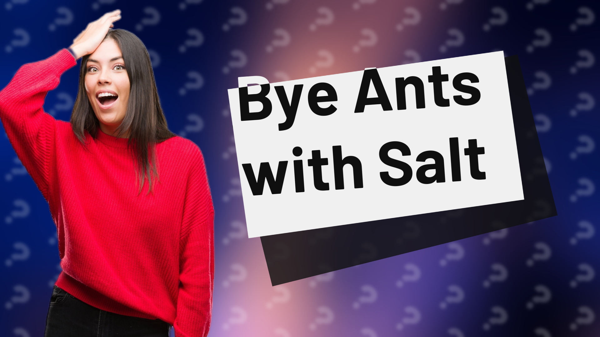 Bye Ants with Salt