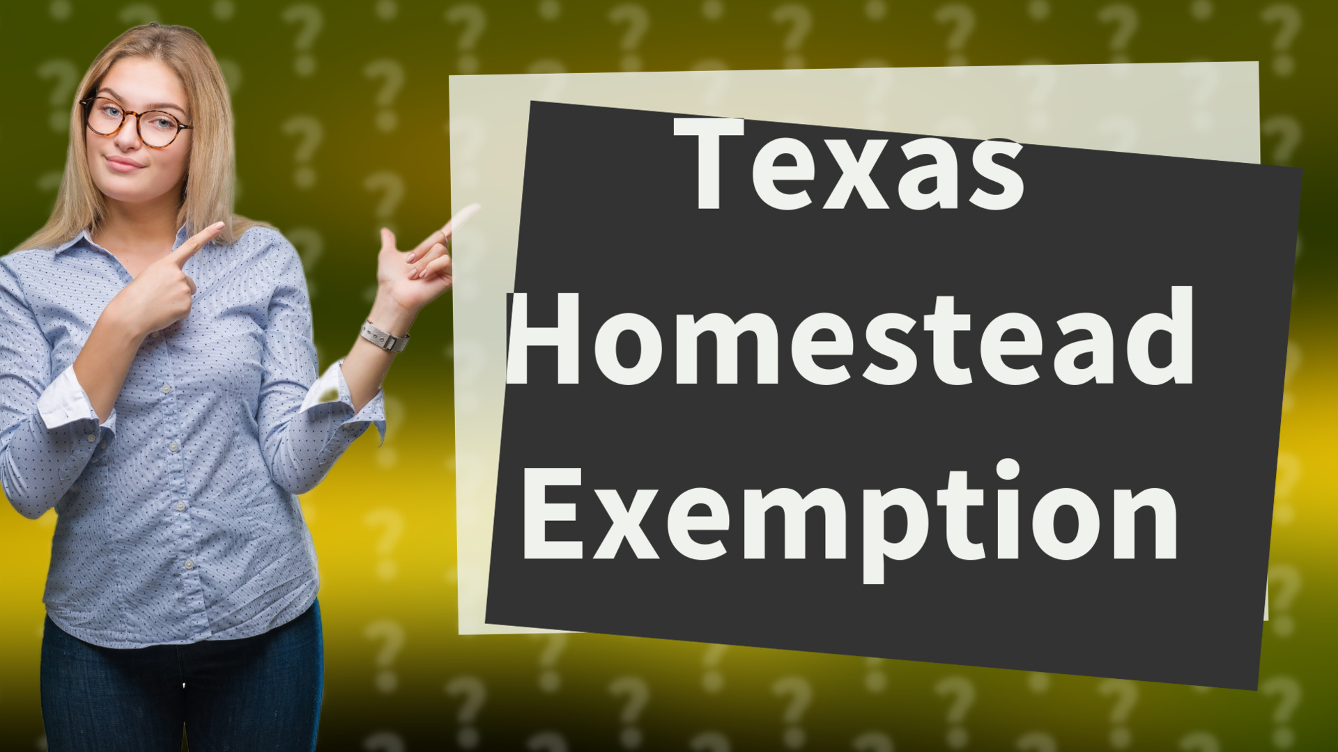Texas Homestead Exemption