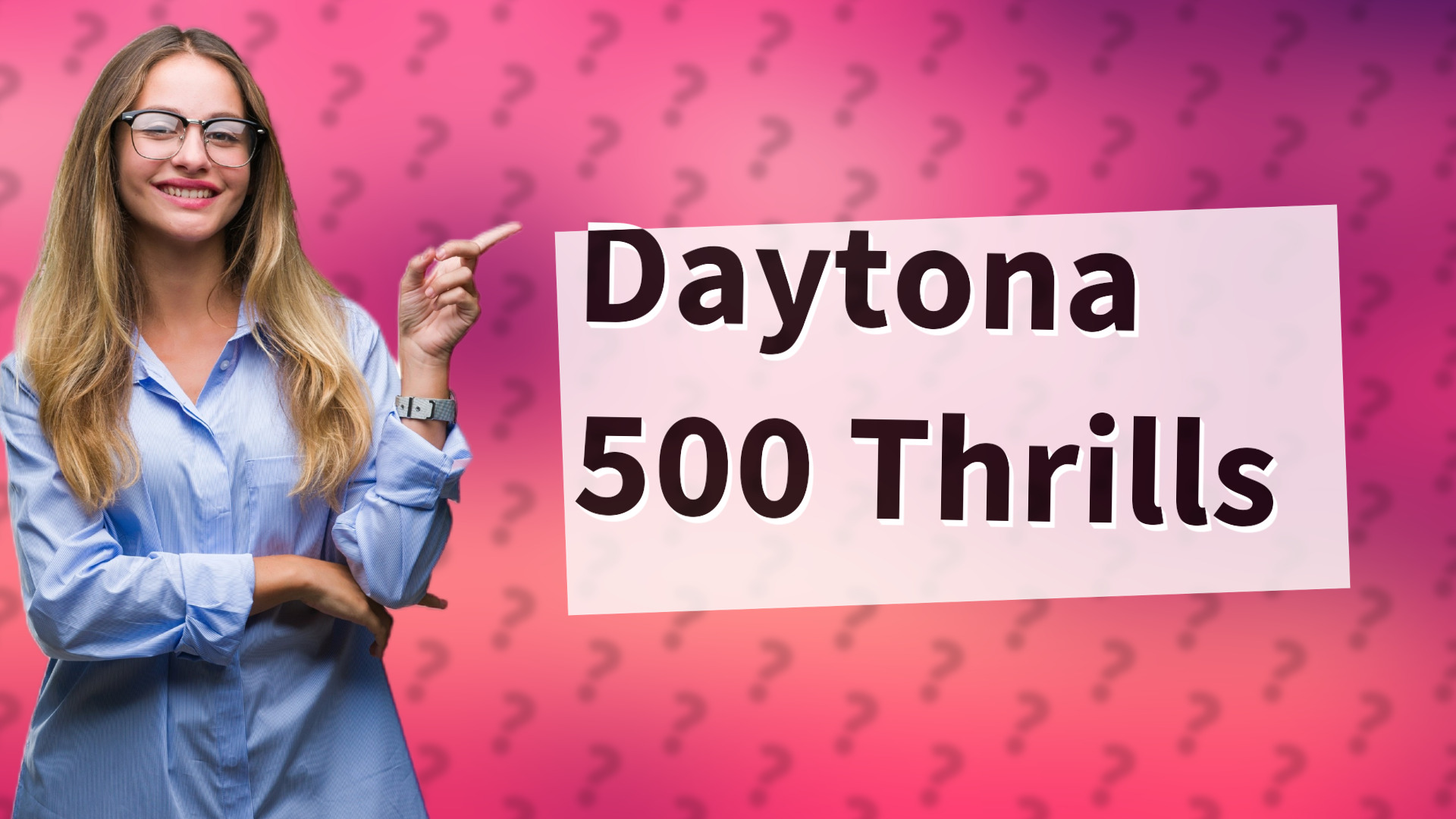 Daytona 500 Thrills