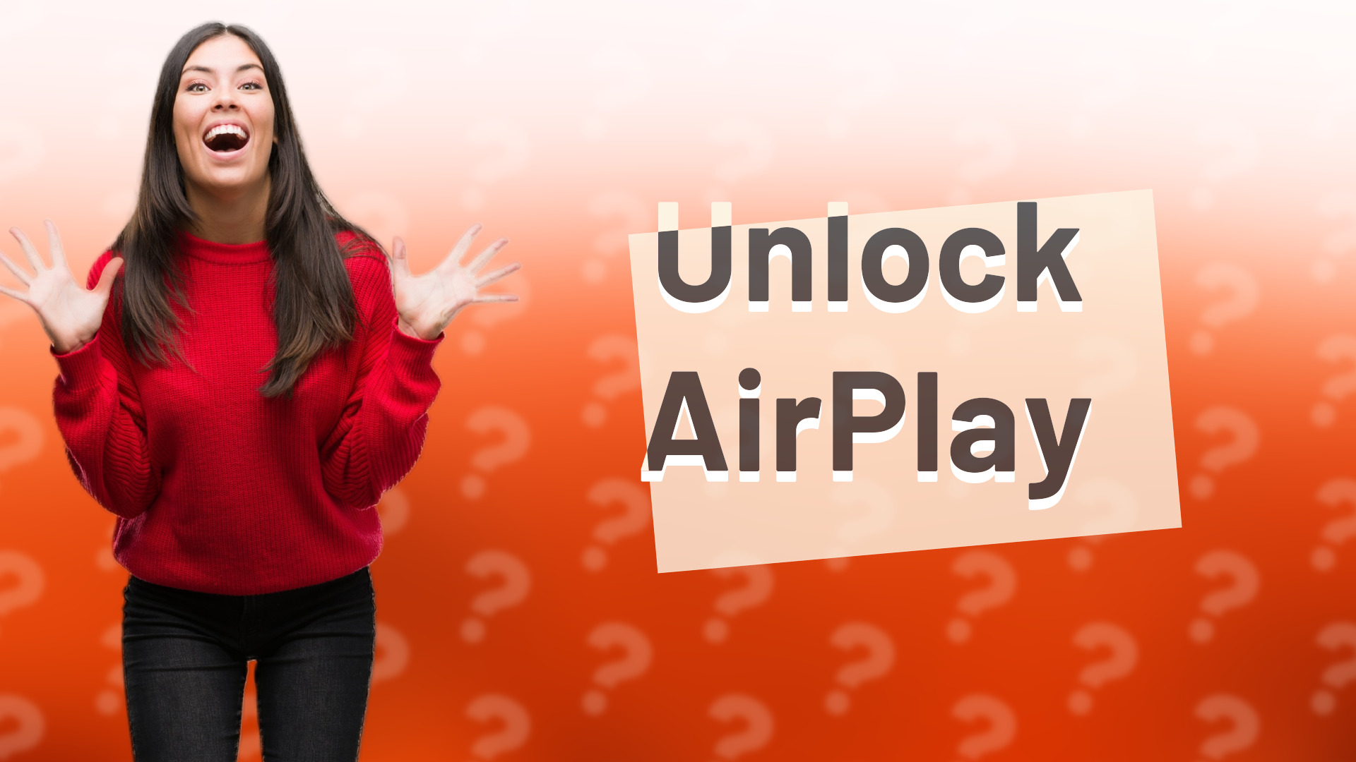 Unlock AirPlay