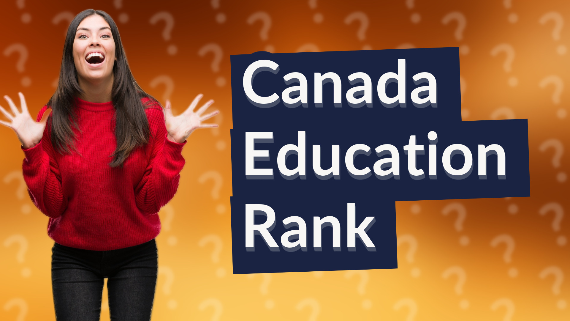 Canada Education Rank