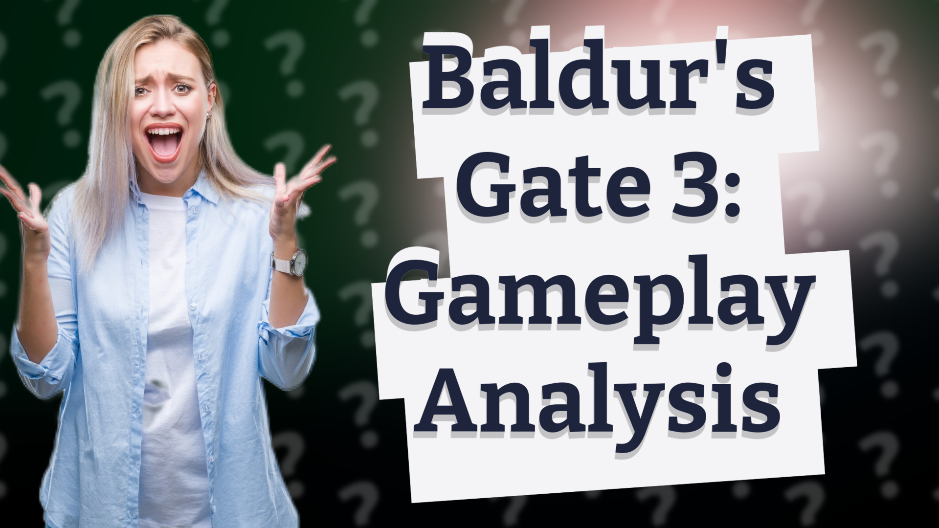 Baldur's Gate 3: Gameplay Analysis
