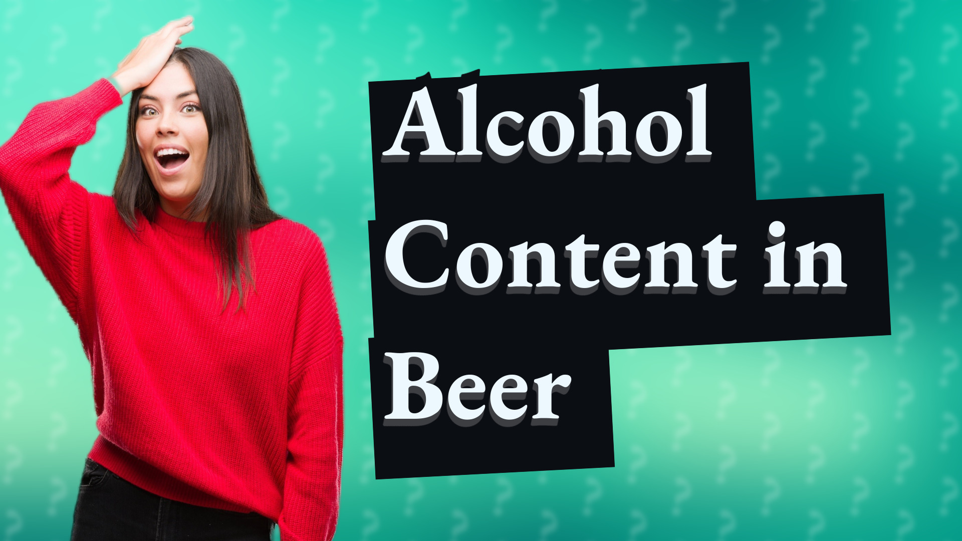 Alcohol Content in Beer