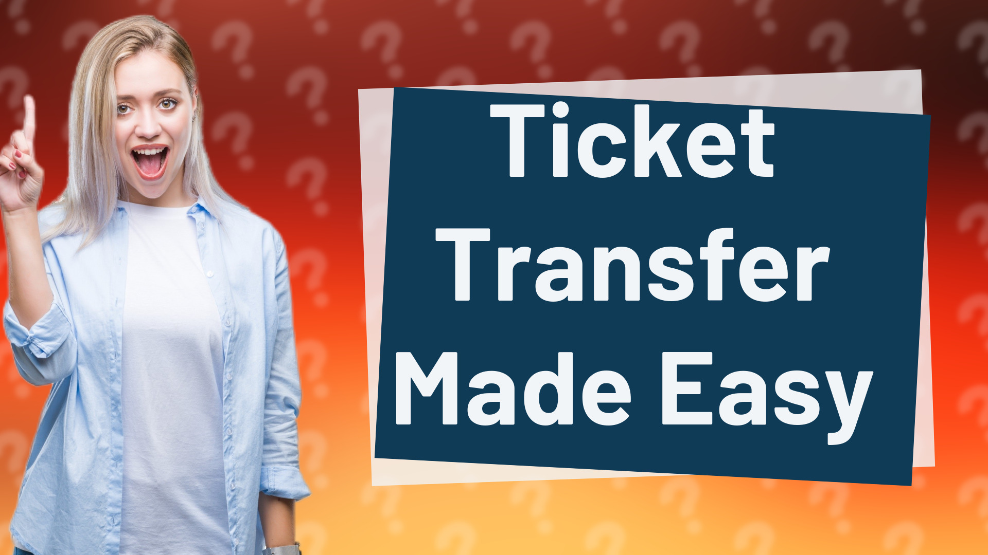 Ticket Transfer Made Easy