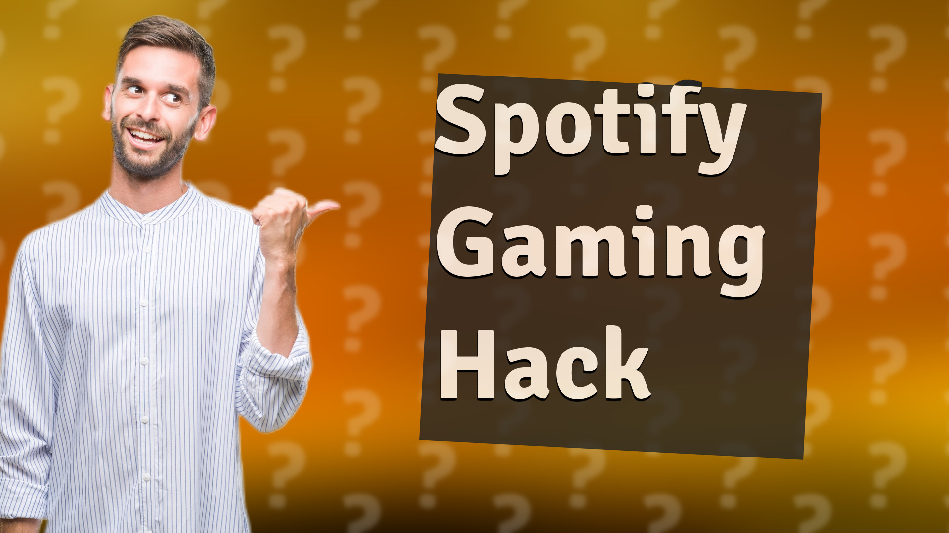 Spotify Gaming Hack
