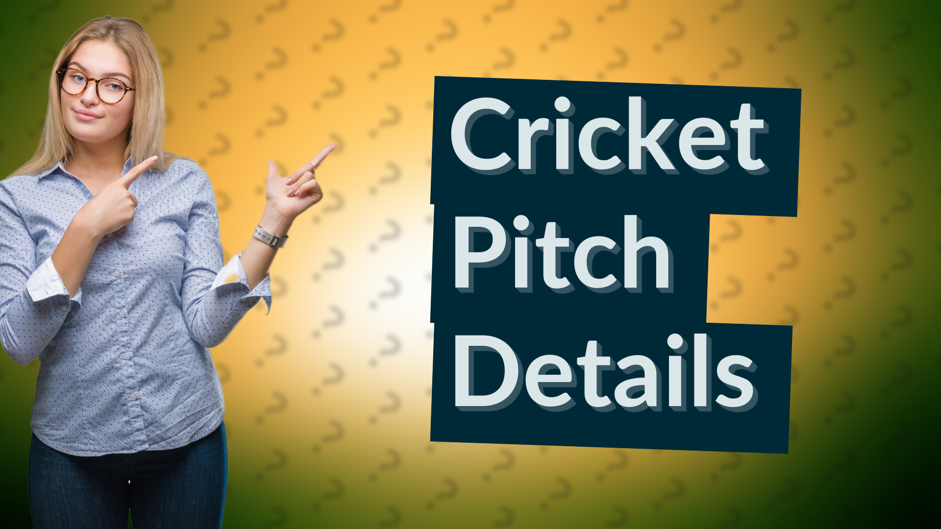 Cricket Pitch Details