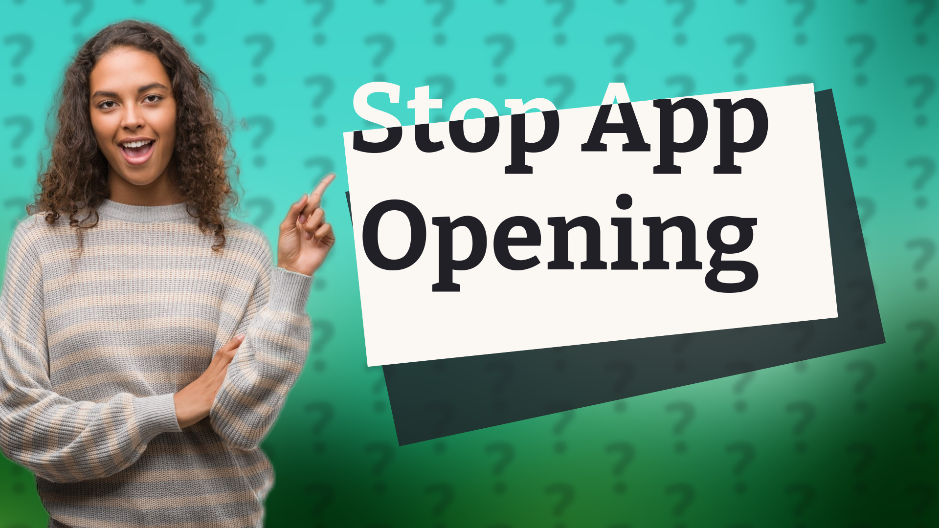 Stop App Opening