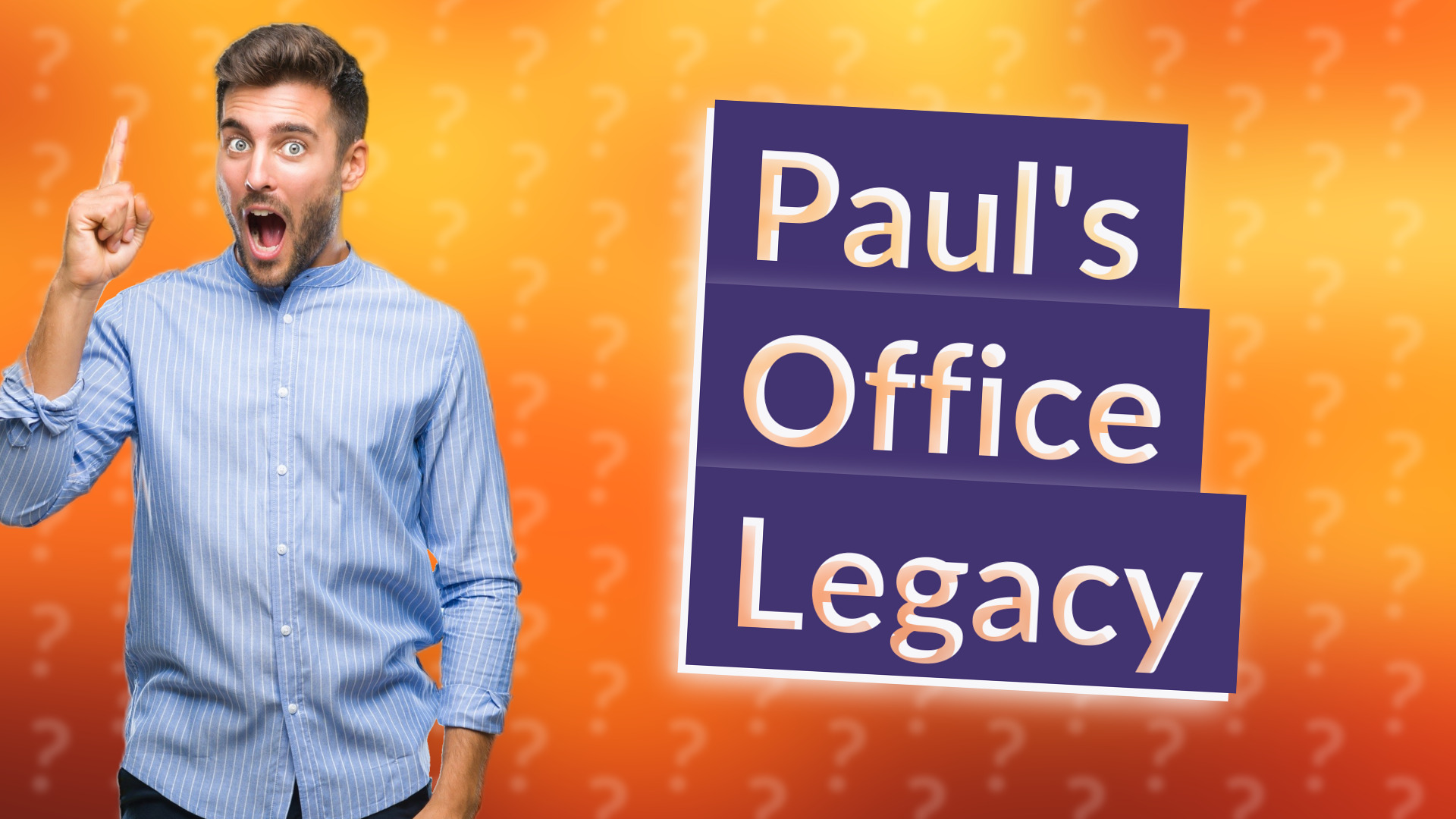 Paul's Office Legacy